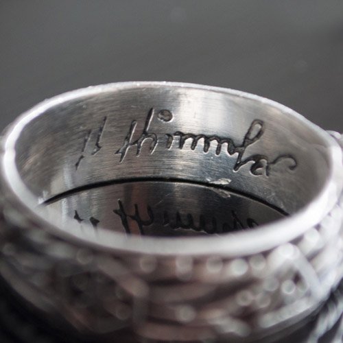 SS Totenkopf Ring Ehrenring Replica SS Honour Ring Size USA